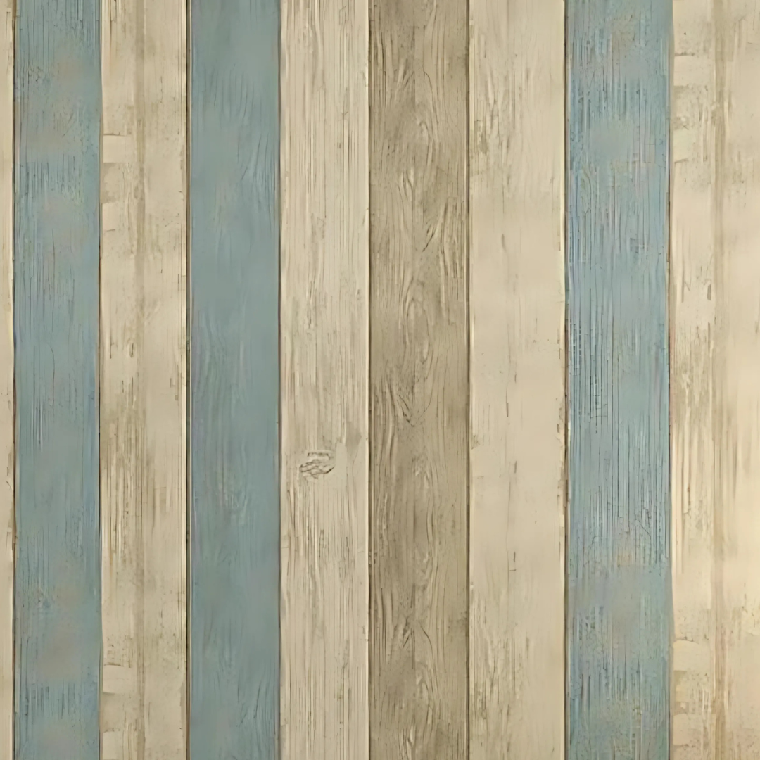 You2wall วอลเปเปอร์ PVC ลาย ไม้ฟ้าครีม สำหรับติดผนังห้องนั่งเล่น ห้องนอน และออฟฟิศ หรือติดเฟอร์นิเจอร์ผิวเรียบ D38