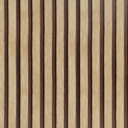 You2wall วอลเปเปอร์ PVC ลาย ไม้ระแนง สำหรับติดผนังห้องนั่งเล่น ห้องนอน และออฟฟิศ หรือติดเฟอร์นิเจอร์ผิวเรียบ D33