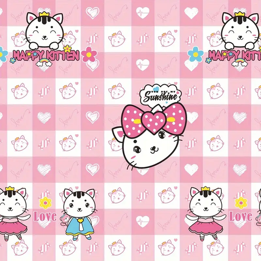 You2wall วอลเปเปอร์ PVC ลาย หนูชมพู สำหรับติดผนังห้องนั่งเล่น ห้องนอน และออฟฟิศ หรือติดเฟอร์นิเจอร์ผิวเรียบ D14